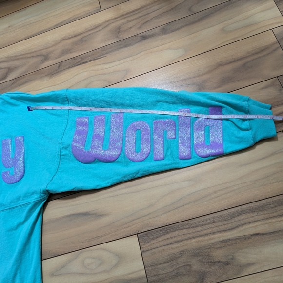 EUC! Walt Disney World Spirit Jersey Blue And Purple Ariel Theme Adult XL - Picture 5 of 13